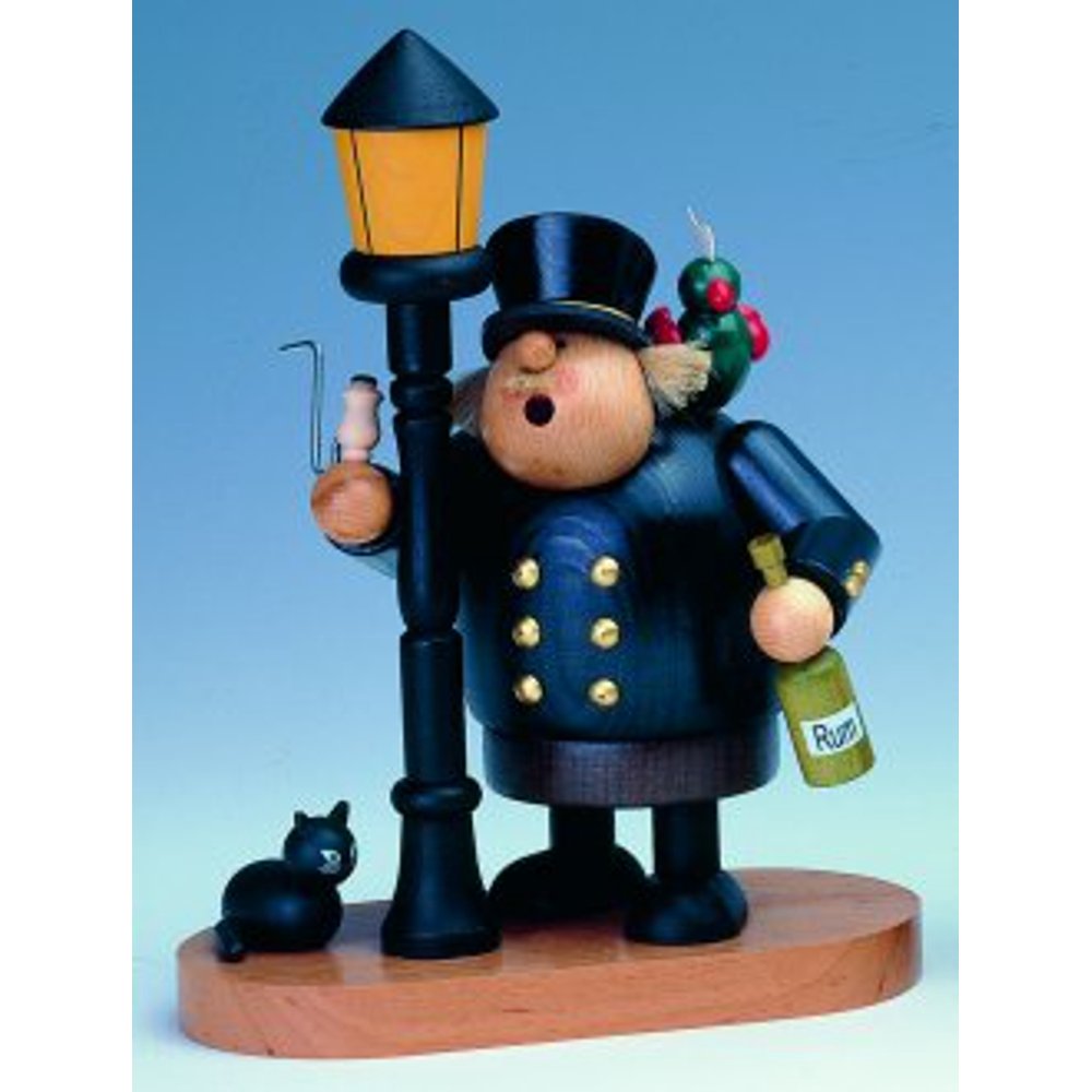 KWO Drunk Sailor Captain German Christmas Incense Smoker Handcrafted in