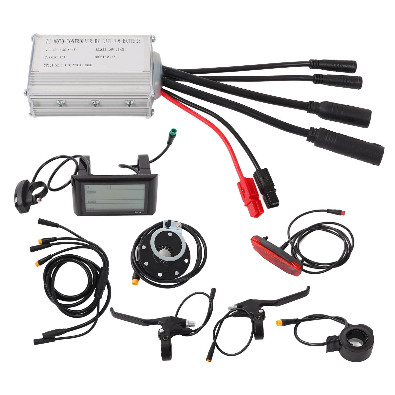 250w-electric-bike-controller-kit-waterproof-connector-electric-bike