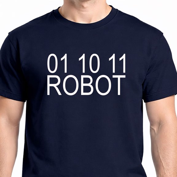 01 10 11 Robot T-Shirt