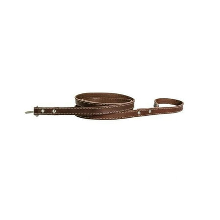 UPC: 0688474604209 | Euro-Dog 688474604209 6 ft. Luxury Leather Lead  Burgundy – Large