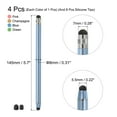 thumbnail image 2 of 4pcs Stylus Pens for Touch Screens with 8 Extra Tips Capacitive Stylus Universal Tablet Pen, Pink Green Blue Gold, 2 of 6