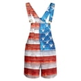 thumbnail image 6 of Kids Printed Overalls Shorts Romper Festival Jumpsuits Work Bibs Coveralls Gifts for Boys and Girls, 6 of 6