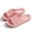 Pink, variant on AUXDIQ Home Slippers Women Men Bathroom Slippers Non Slip House Shoes Shower Sandals Pool Slides Beach Slippers