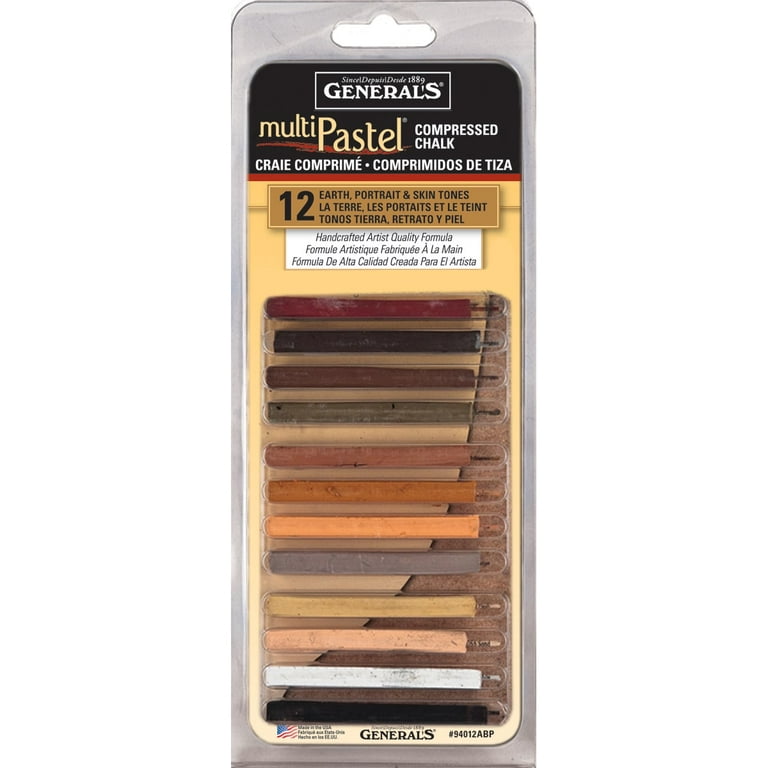 Pastel Lt Grey Chalk Pencil #4473 by General Pencil - Brushes and More