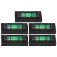 thumbnail image 1 of Bracket Level, Mini 5Pcs Black Small Level, Mark Measuring Instrument for RV Layout Tool Picture Hanging, 1 of 7