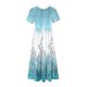 thumbnail image 2 of Vestido de Manga Corta para Mujeres Vestido de Verano de Cuello Redondo Impreso, Poliéster de Tamaño Verdadero Diario Y Vestido de Fiesta, 2 of 5