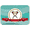Multi-Color, variant on Caroline's Treasures Jack Russell Terrier Merry Christmas Glass Cutting Board Large