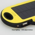 Lizheee Mobile Recharge " Outdoor Companion 5000mAh Solar Power Bank