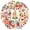 4A-50pcs, variant on 35pcs-50pcs Cute Stickers Strawberry Pack Pastry Stickers Decorative Kids Stickers for Luggage Fridge Notebooks
