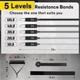 thumbnail image 4 of TaitWay 11Pcs Resistance Bands Set, 150LBS Exercise Bands, Workout Bands, with Handles for Men Women, Legs Ankle Straps for Muscle Training, 4 of 5