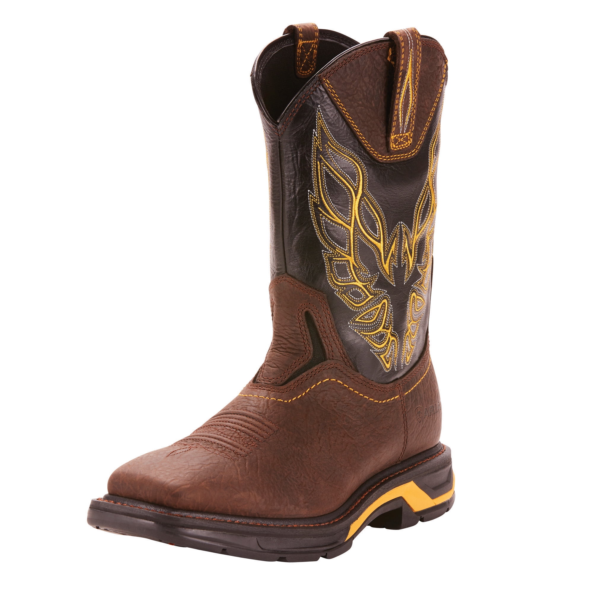 Ariat - Ariat Men's Workhog XT Firebird Western Work Boots - Walmart ...