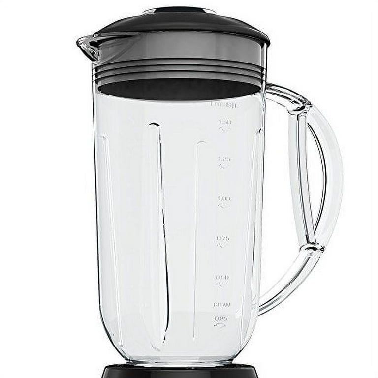 Black & Decker 10 Speed Blender – 5 Cup Glass Blending Jar – Gray