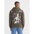 thumbnail image 3 of Tupac Men's and Big Men's Heavyweight Fleece Graphic Print Hoodie, Sizes XS-5XL, 3 of 5
