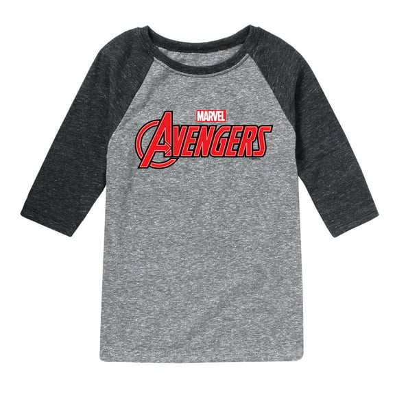 Marvel The Avengers - Logo - Toddler And Youth Raglan