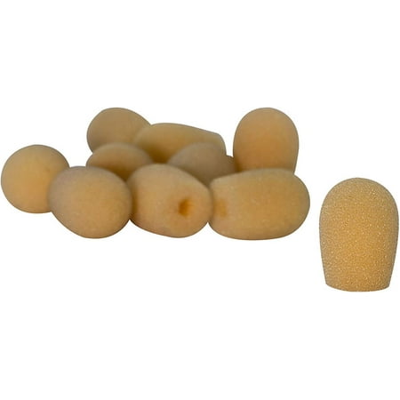 On-Stage ASWS20N10 Tan Windscreens for s, 10 Pack