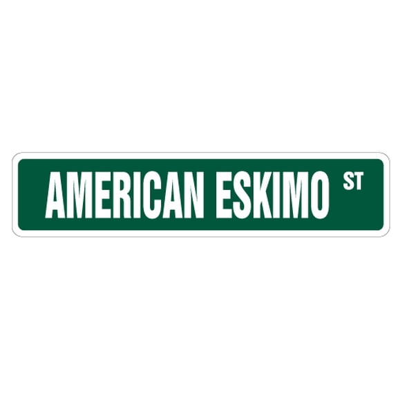 American Eskimo Street [3 Pack] of Vinyl Decal Stickers