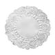 thumbnail image 1 of Uxcell 250 Pcs Servilletas de Papel de 5.5 Pulgadas Redondas de Encaje Decorativas, Papeles Desechables para Comidas y Fiestas, Plateado, 1 of 6