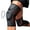 Orange-Pad, variant on 2 Pack Knee Brace Sleeves for Men Women, Black Size M