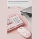 thumbnail image 4 of Combo De Teclado Y Mouse Inalámbrico Keys, 104 Teclas Retro 2.4G Ratón De Teclado Inalámbrico Con Teclas Redondas Y Teclado Numérico, 4 of 8