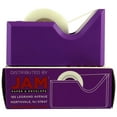 thumbnail image 4 of JAM Paper Colorful Desk Tape Dispensers, 4.5" x 2.5" x 1.75", Purple, Sold Individually, 4 of 5