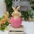 thumbnail image 4 of QTOCIO Décorations de Pâques, Ornements de Jardin Lapin Décoratifs Cour Extérieure Sculptures en Résine, 4 of 6
