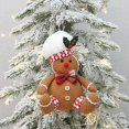 thumbnail image 3 of Colgante de árbol de Navidad XUQIANG muñeco de hombre de pan de jengibre, 3 of 5