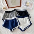 thumbnail image 3 of Pantalones deportivos casuales para mujer, pantalones finos de primavera y verano, pantalones cortos de cintura alta, pantalones rectos de pierna ancha y ajustados, 3 of 6