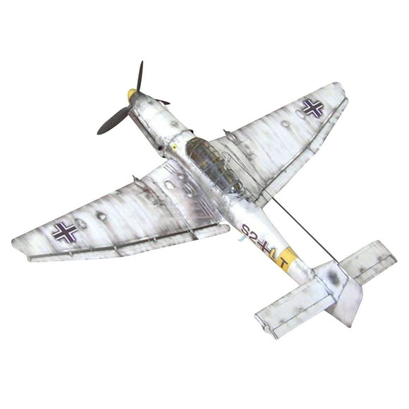1/33 Authentic Ju-87 D-3 Junkers Paper Model for Aviation Collectibles Enthusiasts Model Gift