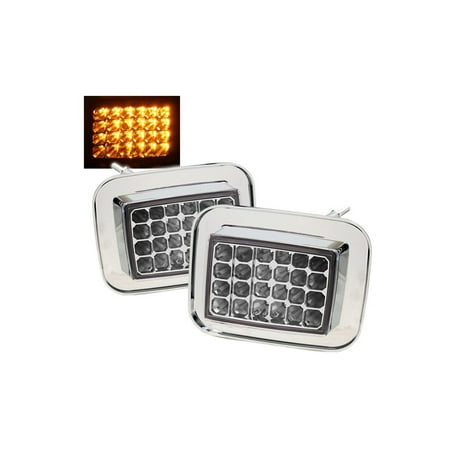 Hummer H2 Corner Lights - Xtune Hummer H2 Corner Lights Clear CCL-HUMMER-C