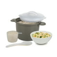 thumbnail image 4 of Progressive Prep Solutions Microwave Rice Cooker, 4 Piece Plastic Set, 4 of 5