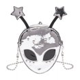 thumbnail image 1 of Bolso Bandolera Con Alienígenas Hombro Piel Sintética para Mujer, 1 of 9
