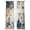 MidnightBlue LightPink Khaki, variant on Vintage Blue Floral Sheer Curtains 108 Inch Length 2 Panels Set Window Treatments, Butterflies Watercolor Flower Tan Rod Pocket Semi Curtains for Living Room/Bedroom/Kitchen Décor, 104"W x 108"L