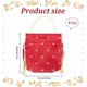 thumbnail image 2 of 8 bolsas de regalo pequeñas con forma de corazón rojo para mujer, con asas, para cumpleaños, Navidad, fiestas, dulces, 5,7 x 6,3 pulgadas, con cordón., 2 of 9