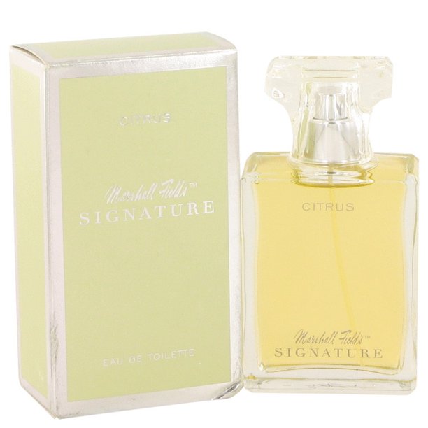 SIGNATURE Marshall Fields Citrus 3.4 oz EDT spray Womens Perfume New 3.
