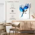 thumbnail image 5 of Elephant Stock Mediterranean Wings Wall Art - Vertical Canvas Wall Art - Living Room Wall Decor - Animal Canvas - White And Blue Decor By Ashvin Harrison - 8" x 12", 5 of 8