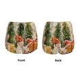 thumbnail image 6 of Goofa Holiday Christmas Stars Printed Women 2 in 1 Running Shorts,Quick Dry Athletic Workout Shorts,High Waisted Athletic Shorts with Liner Pockets-, 6 of 9