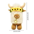 thumbnail image 2 of Cattle Stuffed Animals Toy, Cattle Plushies, Cattle Cute Plushies, Cattle Stuffed Toys Bedtime Friend Christmas Gifts for Girls Boys Kids Children, 2 of 3