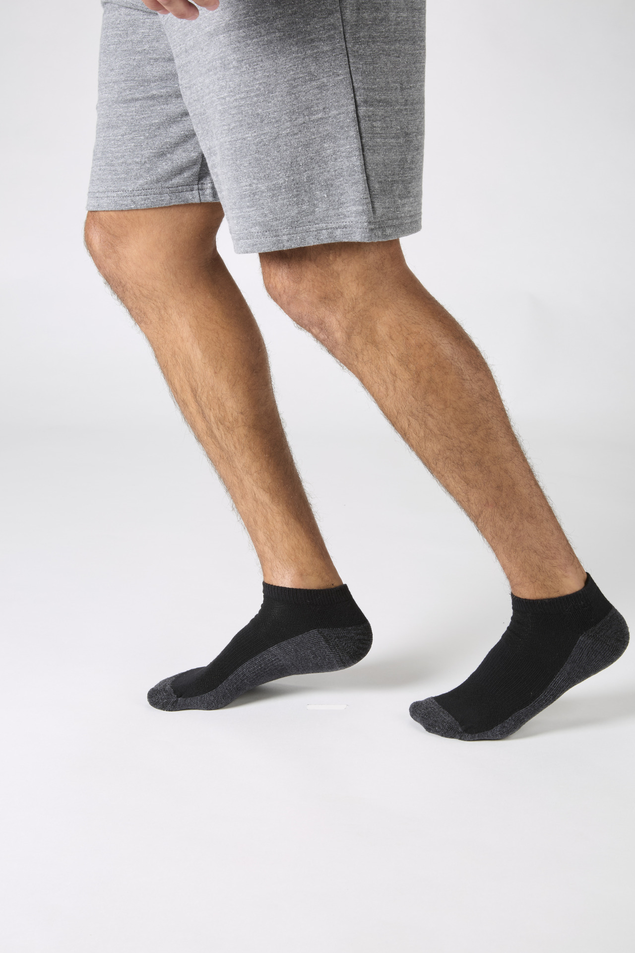 Hanes Men's X-Temp Cushioned Low-Cut Socks, 12-Pack, Big & Tall photo 6