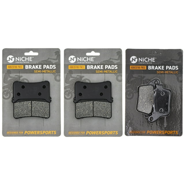 Niche Complete Semi-Metallic Brake Pad Set for Honda CBR1000RR Motorcycle MK1002602