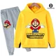 thumbnail image 1 of Conjunto de Sudadera con capucha de Super Mario para niños y niñas, ropa deportiva de 2 piezas con estampado, informal, a la moda, 2024, 1 of 1
