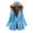 BU2, variant on Light Jackets for Women Thicken Fleece Hooded Parka With Fur Collar Sherpa Lined Drawstring Slim Windbreaker With Pocket 2025 Trendy Outfits