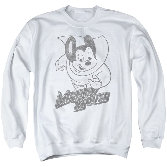 Mighty Mouse - Mighty Sketch - Crewneck Sweatshirt - XXX-Large