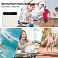 thumbnail image 6 of Vowella Smart Body Fat Scale, Highly Accurate Digital Bathroom Scale with Large LCD Display, 400 lbs Capacity, White, 6 of 10