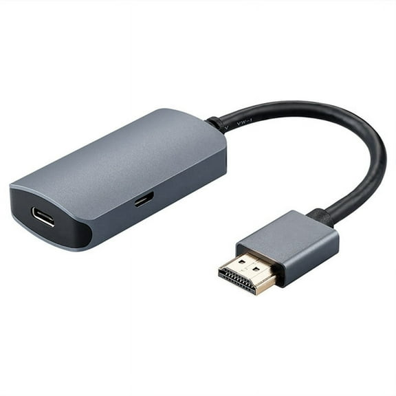 -Compatible to USB-C Female Monitor Adapter USB Type C 3.1 Input to -Compatible Output Converter 4K@60Hz Adapter