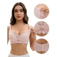 thumbnail image 3 of Unique Bargains Wirefree Maternity Bralette Nursing Bra D 42 Light Pink, 3 of 6