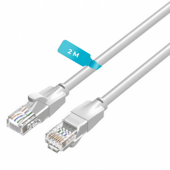 Cable de Red Ethernet VENTION Cat 6 DE 2Mts 1000Mbps, 250MHz