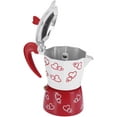 thumbnail image 3 of Espresso Maker, Aluminum Durable Coffee Maker Kettle Pot Household Office(L)(L), 3 of 8