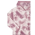 thumbnail image 2 of Wonder Nation Girls Tie Dye Hooded Sleep Gown, Sizes 4-18 & Plus, 2 of 2