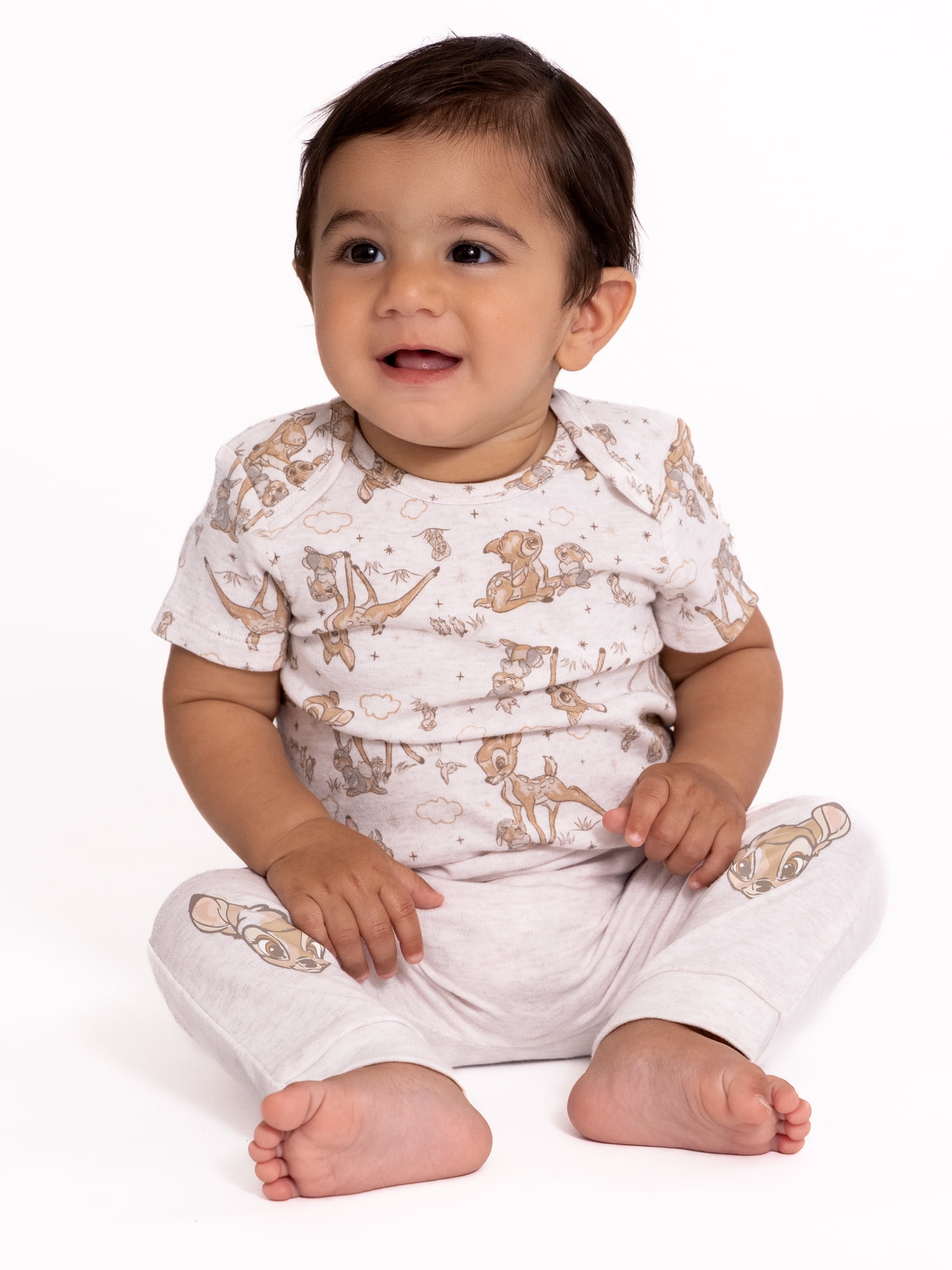 Disney Baby Wishes + Dreams Character Infant Baby Jogger Pants, 3-Pack, Sizes Newborn-12 Months