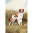thumbnail image 3 of Wiens, James 11x14 Black Modern Framed Museum Art Print Titled - Hunting Dog I, 3 of 5